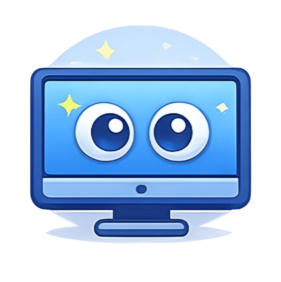 Keep your eyes on the screen