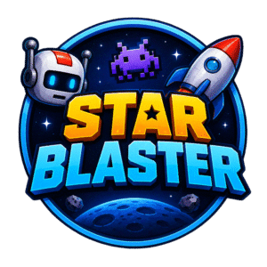 Star Blaster, one of our typing games compared with typing drills